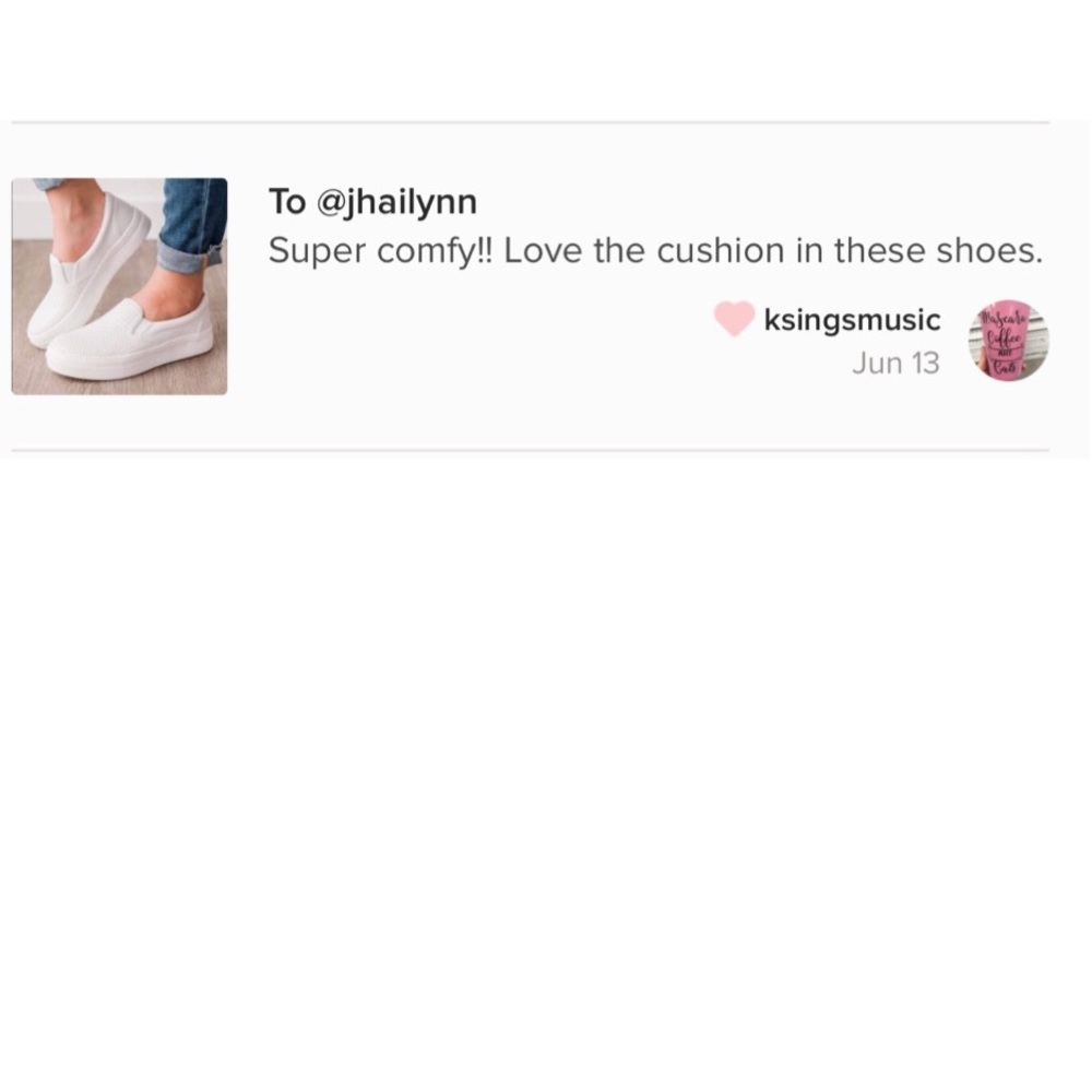 White perforated vegan leather Slip on sneakers - Picture 6 of 8